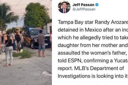 MLB ya investiga escándalo de Randy Arozarena en Mérida