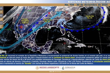 Templado invierno en Mérida: ayer se registraron 29 grados en el día