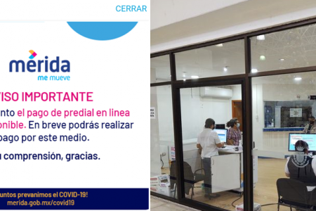 Buena respuesta ciudadana al pago del predial en Mérida: se satura el sistema