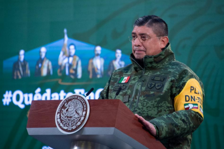 Luis Cresencio Sandoval, secretario de Defensa, da positivo a Covid-19