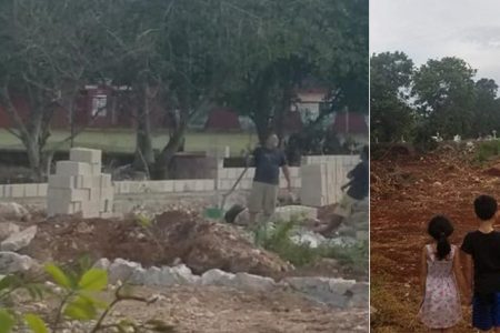 Suspenden definitivamente ampliación de cementerio en Muna, pero siguen construyendo