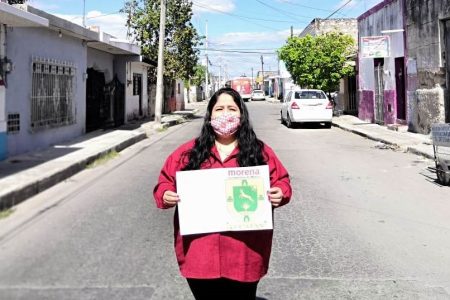 Nínive Zuñiga se registra como precandidata por Morena para la alcaldía de Mérida
