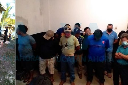 Desmantelan un bar clandestino y detienen a 40 personas en Tizimín