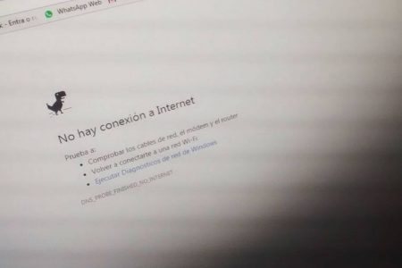 Reportan fallas en servicios de internet en Mérida