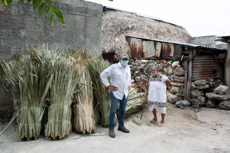 Continúa el rescate de casas mayas en Kinchil