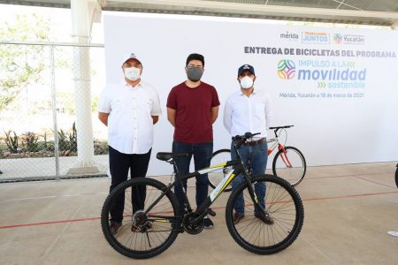Entregan las primeras bicicletas del programa de impulso a la movilidad sustentable