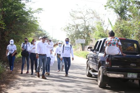 Tekax seguirá por la ruta del desarrollo, afirma Diego Ávila en su arranque de campaña