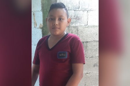Piden ayuda para localizar a Abraham Alexander, niño de 11 años extraviado en Mulsay