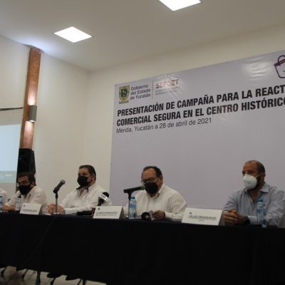 Canaco Mérida presenta la campaña “Ven al Centro y Compra Seguro”