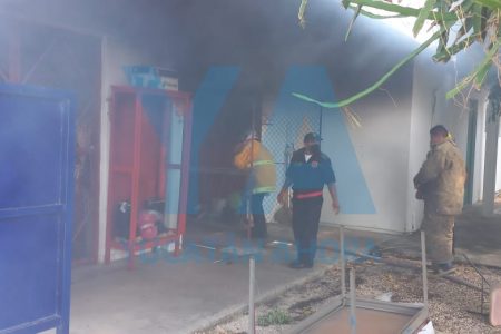 Se incendia bodega en el Centro de Rehabilitación y Educación Especial