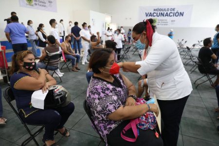 A partir del lunes comienza aplicación de segunda dosis a personas de 50 a 59 de Kanasín, Progreso y Valladolid