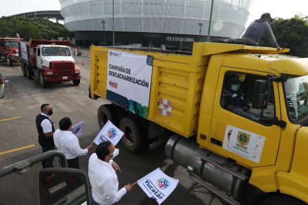 Arranca la campaña de descacharrización en colonias y comisarías de Mérida  