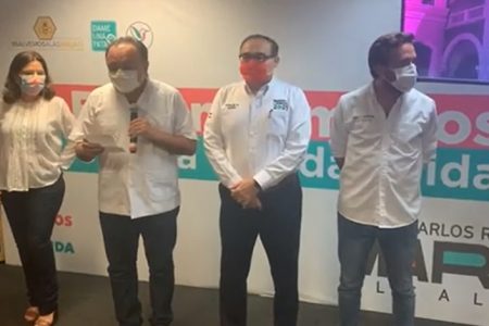 El PRI da como ganador en Mérida a su candidato Jorge Carlos Ramírez Marín