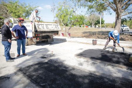 Atención oportuna a reportes de baches en Mérida