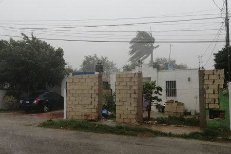 Tras fuerte tormenta en Mérida, pronostican dos horas más de lluvia
