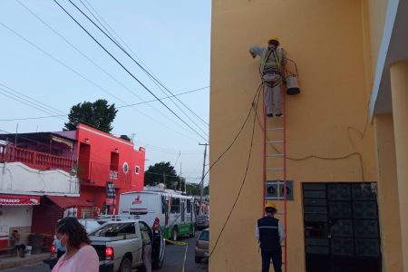 Reconectan la luz en Kanasín: hacen convenio con la CFE