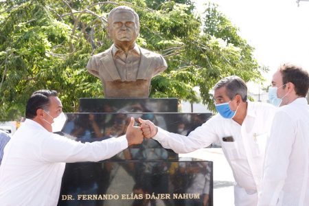 Nombran avenida en la colonia México en reconocimiento al Dr. Fernando Elías Dájer Nahum