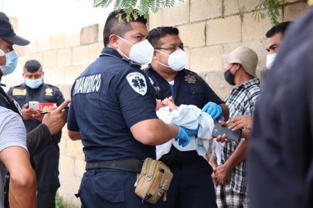 Aparecen supuestos padres del bebé abandonado en el sur de Mérida