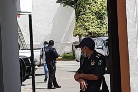 Realizan reconstrucción de hechos por el caso José Eduardo en la Policía Municipal de Mérida