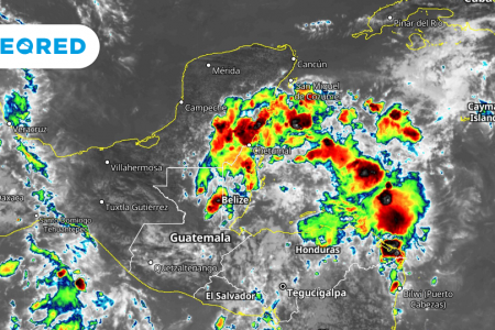 Fin de semana con temporal de lluvias para la Península de Yucatán
