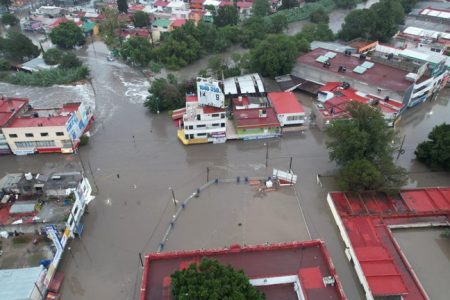 Desalojan a miles en Hidalgo por nueva amenaza de desbordamiento del Río Tula
