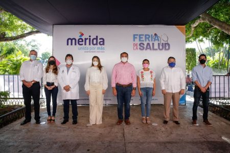 El Ayuntamiento de Mérida reactiva la Feria de la Salud en la Plaza Grande
