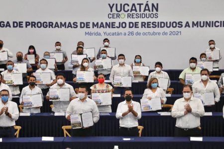 Yucatán, pionero en aplicar un Programa de Manejo de Residuos  para cada uno de sus 106 municipios