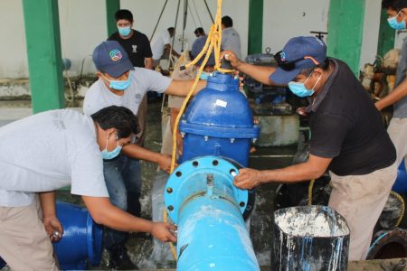 Mejoran el suministro de agua potable en Ciudad Caucel
