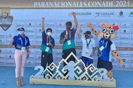 Baño dorado de Alejandro Alvarado y Yucatán en los Juegos Paranacionales Conade