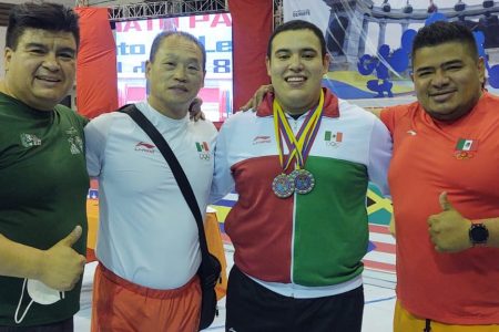 Josué Medina le da a Yucatán un podio más en el Panamericano de pesas