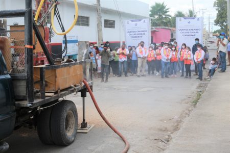 Inician los trabajos de rehabilitación de calles en Kanasín