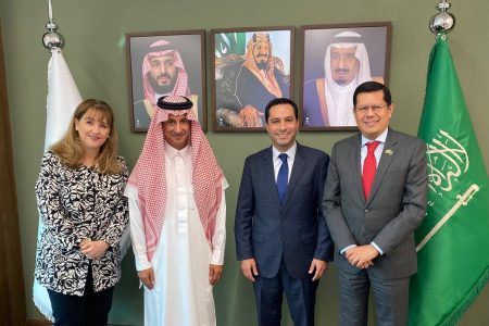 El Gobernador Mauricio Vila Dosal promueve a Yucatán como proveedor de los proyectos turísticos más importantes de Arabia Saudita