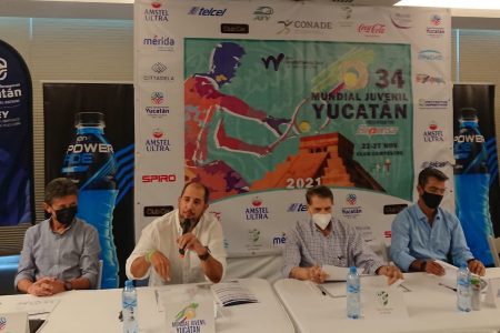 Se alista el Mundial Juvenil Yucatán de Tenis