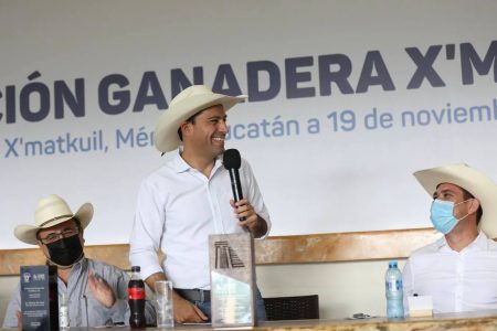 Con apoyos al sector ganadero, el Gobernador Mauricio Vila Dosal continúa impulsando la recuperación económica del campo yucateco