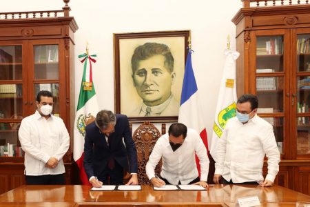 Yucatán y Francia establecen acuerdos en materia educativa
