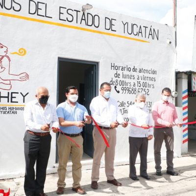 Abren oficinas de Derechos Humanos en el sur de Mérida