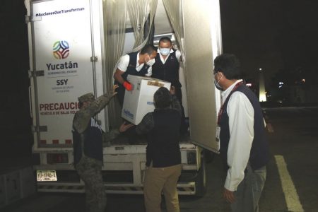 Un nuevo lote de vacunas Pfizer llegó a Yucatán