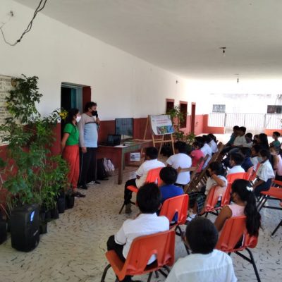 Realizan el tercer festival “alas de la selva maya” en la comunidad de Ek Balam