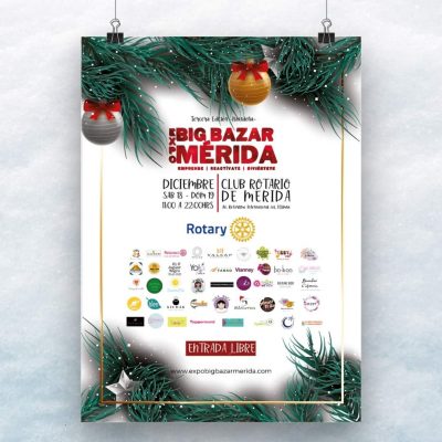 Invitan a la expo Big Bazar Mérida este 18 y 19 de diciembre