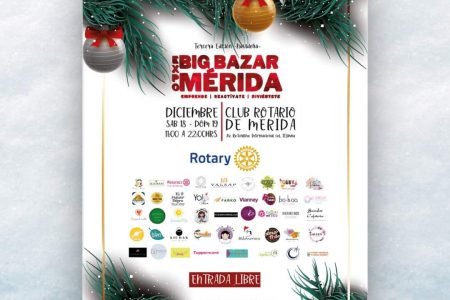 Invitan a la expo Big Bazar Mérida este 18 y 19 de diciembre