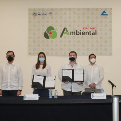 Canaco Mérida firma convenio de colaboración con la Secretaría de Desarrollo Sustentable