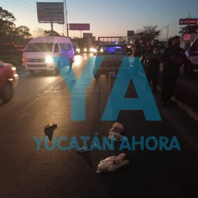 Fallece octogenario atropellado en la carretera Mérida-Valladolid