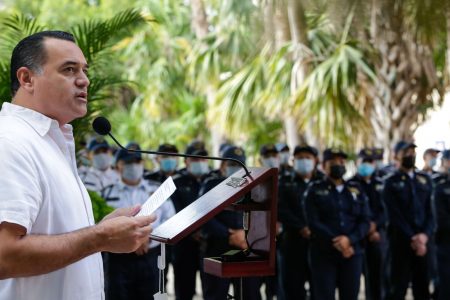 El Ayuntamiento de Mérida reestructura procedimientos de los elementos policiacos para reforzar el cuidado y armonía en el municipio