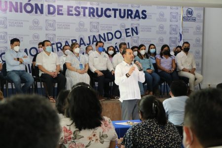 El PAN Yucatán se prepara para intensa agenda de trabajo en el 2022