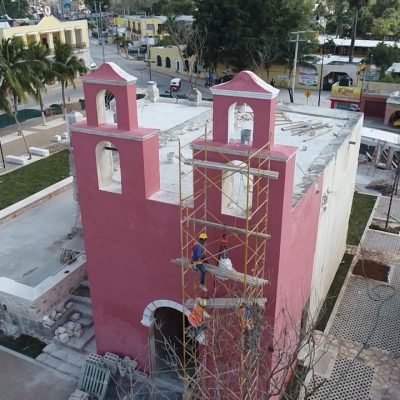 INAH-Yucatán reporta rescate de campana de la Ex Capilla de Pisté