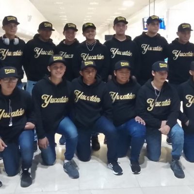 Viajan peloteros yucatecos al Campeonato Nacional Sub-15 de Sonora