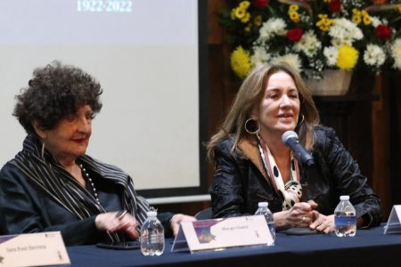 Margo Glantz y Rosa Beltrán conversan en la FILEY 2022