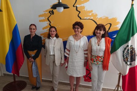 Inauguran Consulado Honorario de Colombia en Mérida