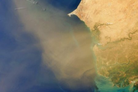 Polvo del Sahara impactará la Península, este viernes 20