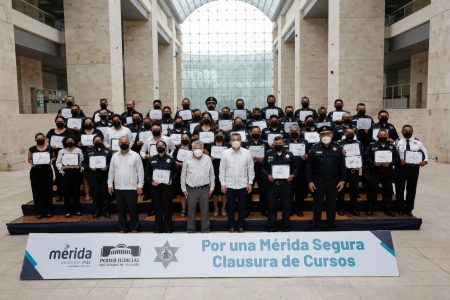 El Ayuntamiento de Mérida fortalece e impulsa la profesionalización de la Policía Municipal